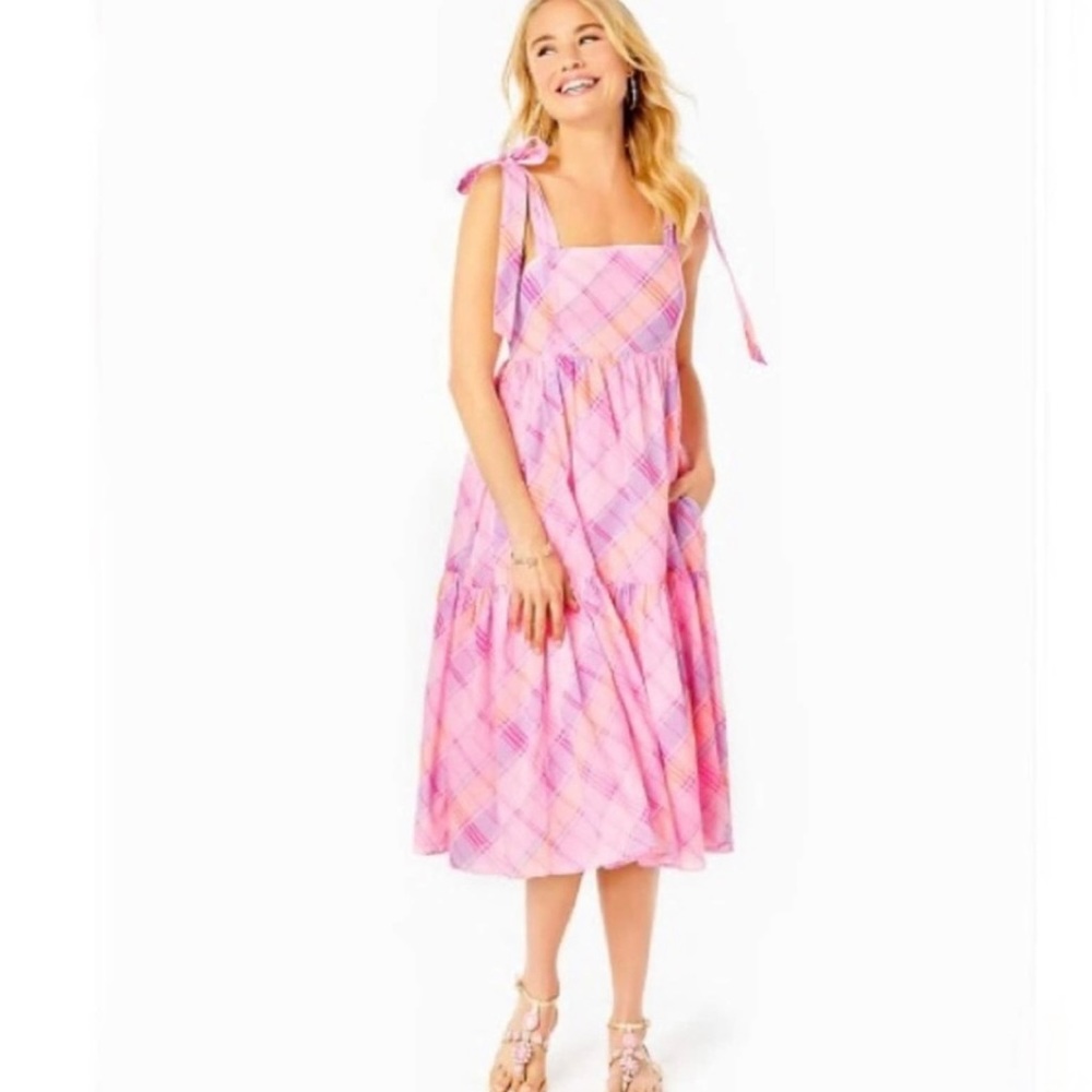 Lilly Pulitzer midi sundress